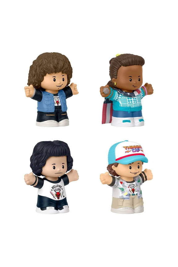 Fisher Price Stranger Things Hellfire Club Little People Collector Figure Set