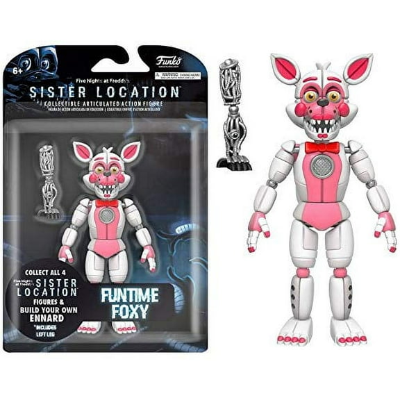 Funko Five Nights At Freddy's Fun Time Foxy Articulated Action Figure, 5"