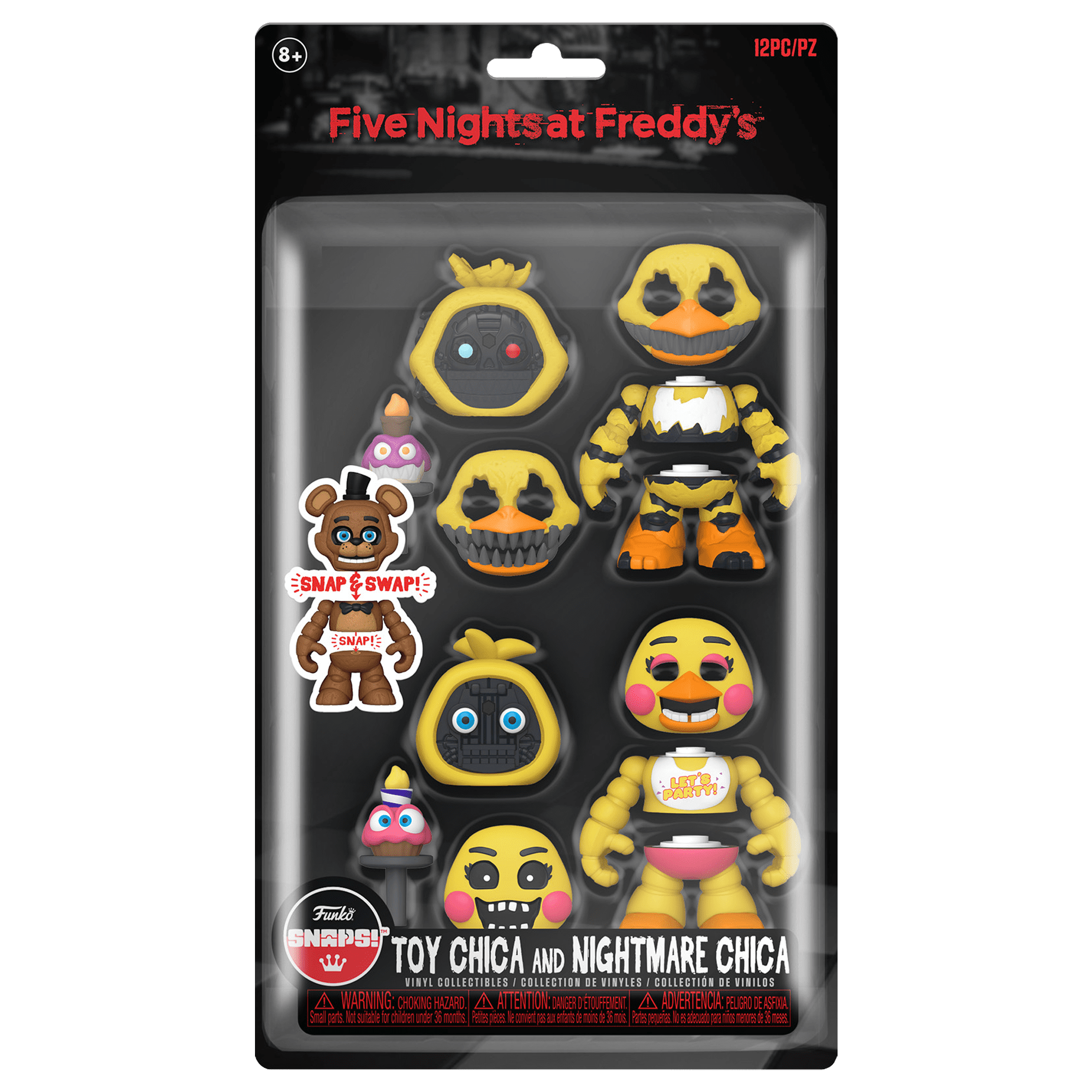 Funko Five Nights At Freddy's Snap: Nightmare Chica & Toy Chica