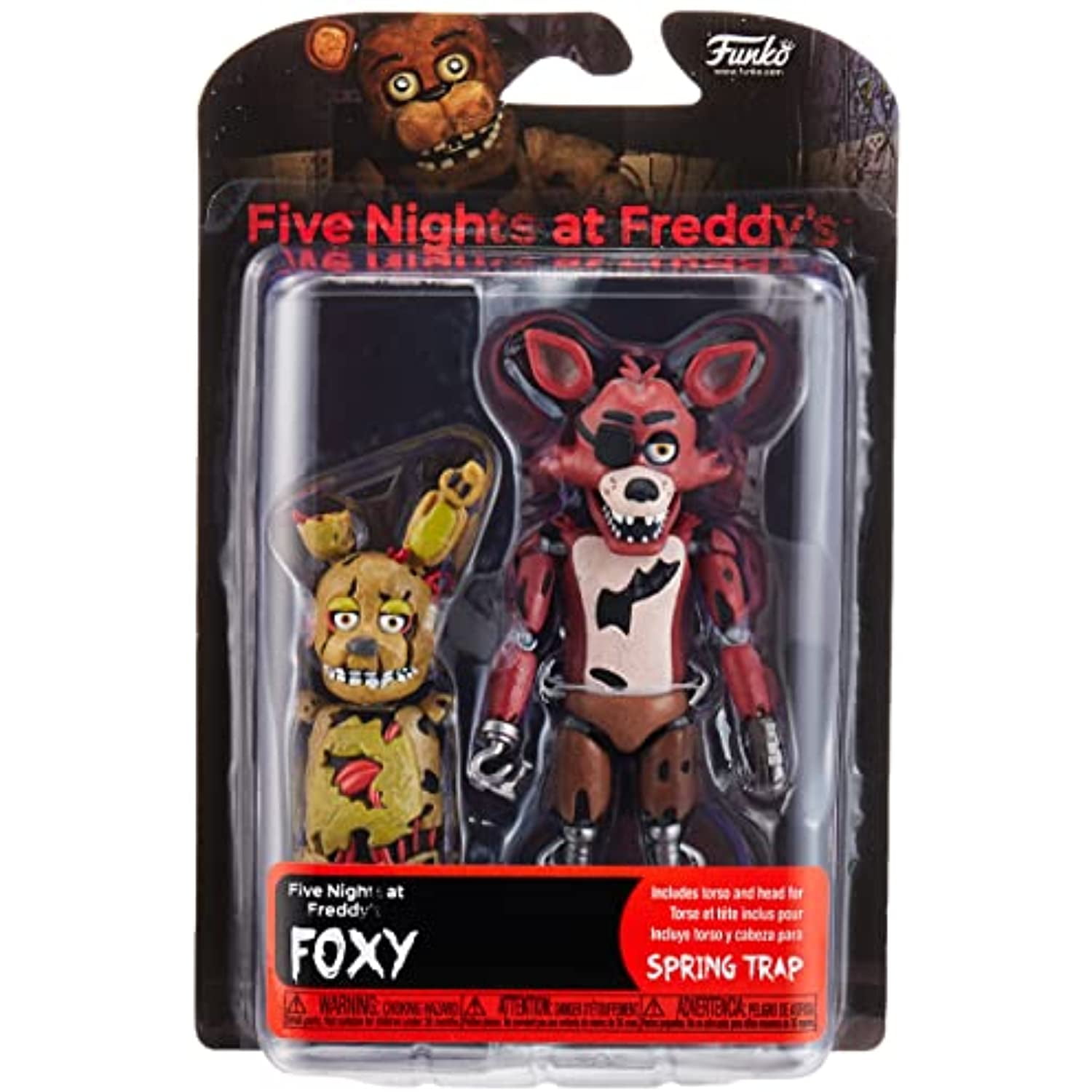 MakeCool - (Green Foxy) Golden Freddy Foxy The Pirate Articulated