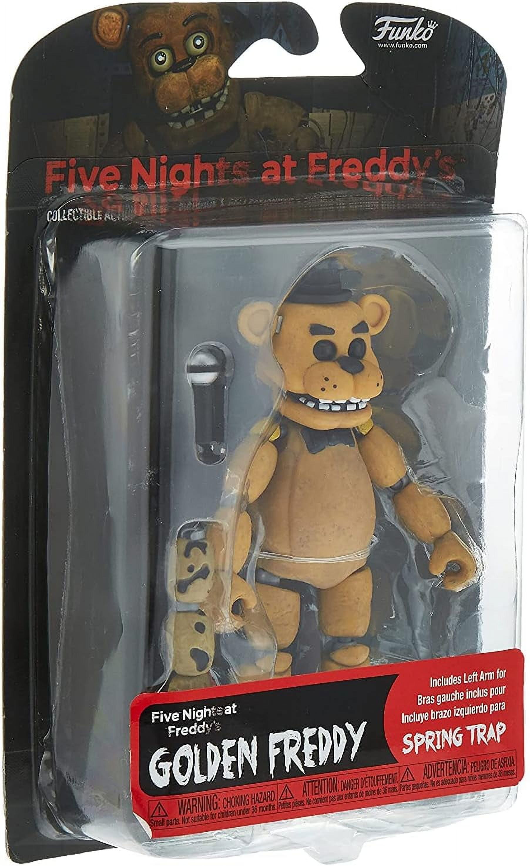 Funko Five Nights at Freddy's Articulated Golden Freddy Action Figure, 5 