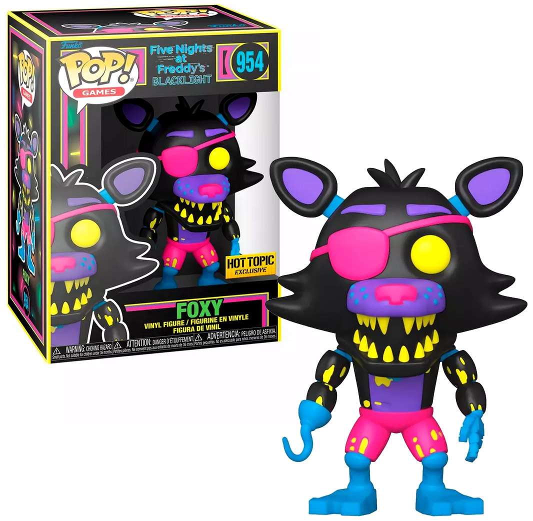 Funko Five Nights at Freddy's Blacklight Exclusive Vinyl