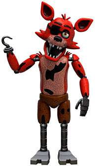 Funko Five Nights at Freddy's Foxy Vinyl Mini Figure (No Packaging