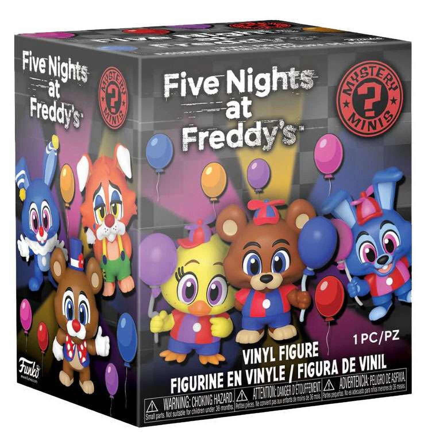 Funko Five Nights at Freddy's Mystery Minis Circus Balloon Mystery Box (12  Mystery Packs) 