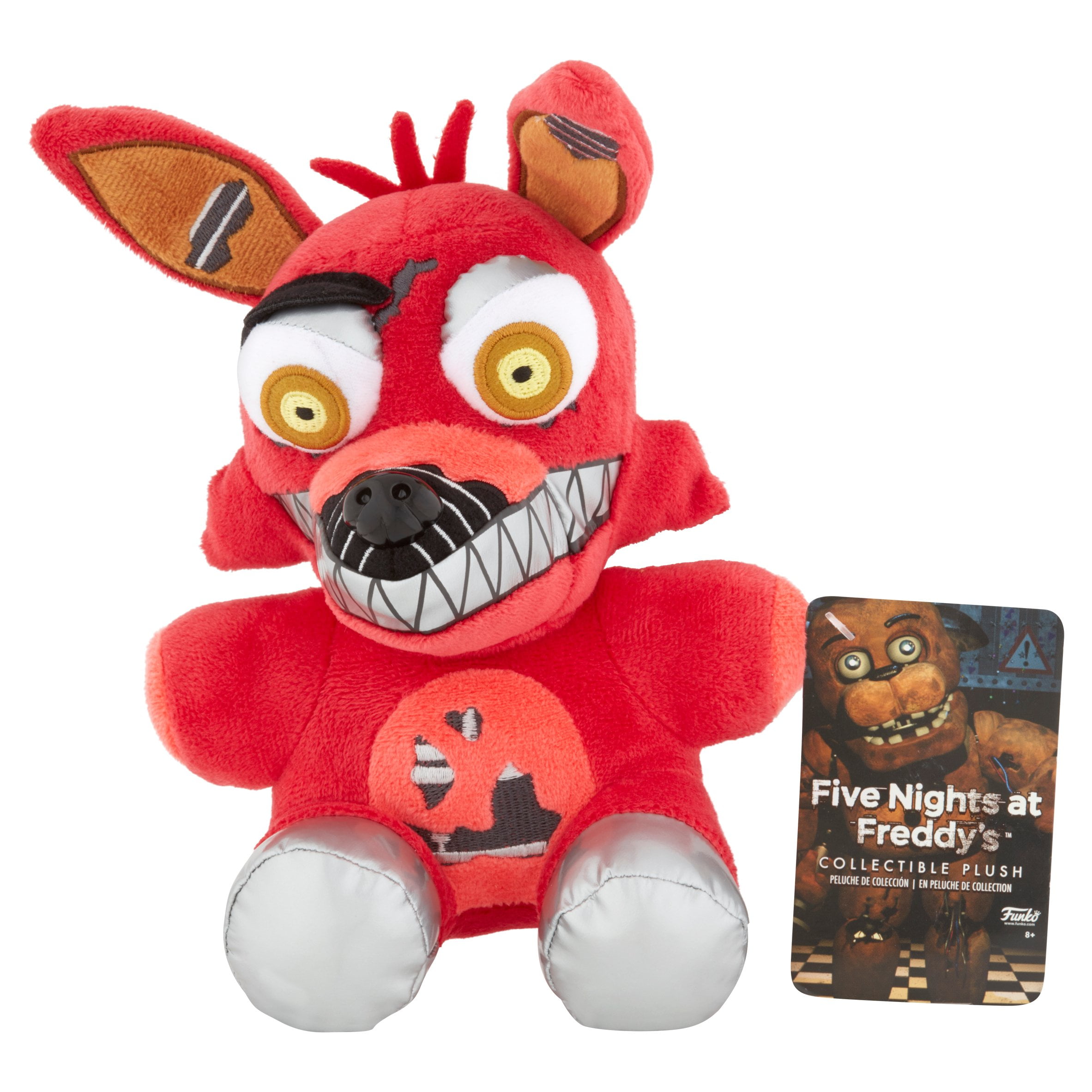 New FNAF Five Nights At Freddy's 6 Nightmare Red Foxy Plush Toy