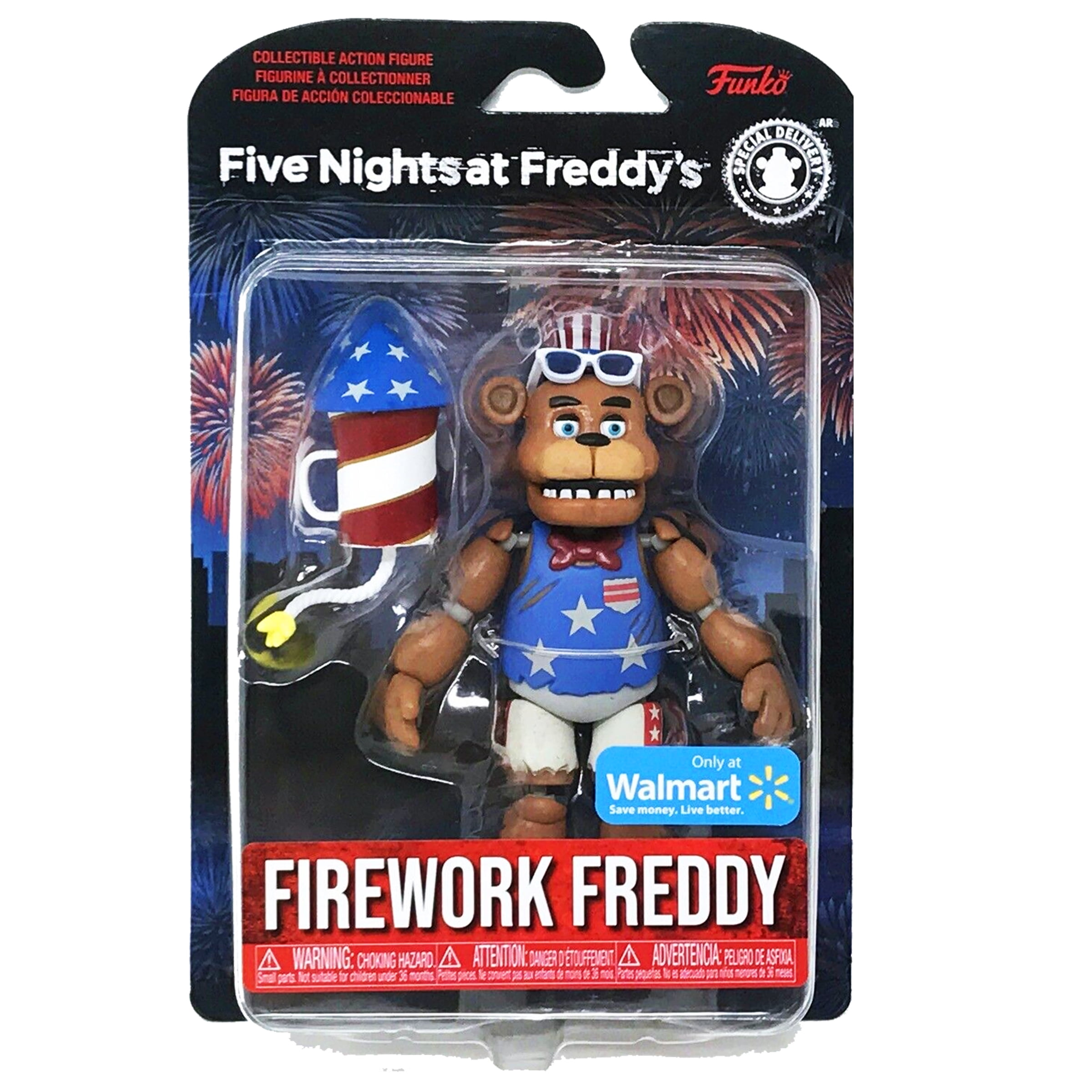 Five Nights At Freddy's Funko Nightmare Freddy Toy Action Figure FNaF  Figurine