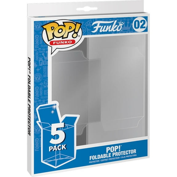 Funko Foldable Non-UV 3 3/4-Inch Pop! Protector 5-Pack #02