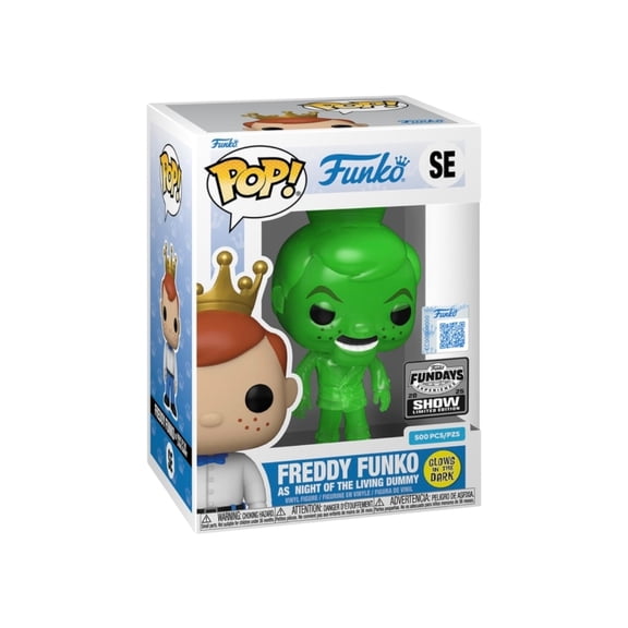 Funko Freddy Funko as Night of the Living Dummy GITD Fundays 2025 Show Exclusive Limited to 500 Pieces with Protector