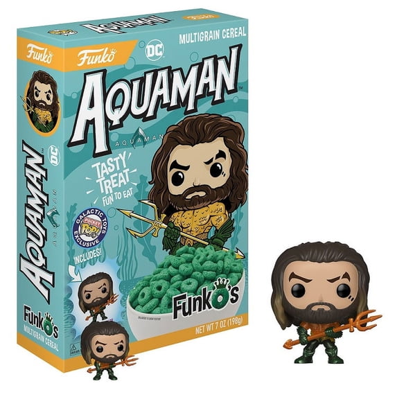 Funko FunkO's Galactic Toys Exclusive Aquaman Cereal