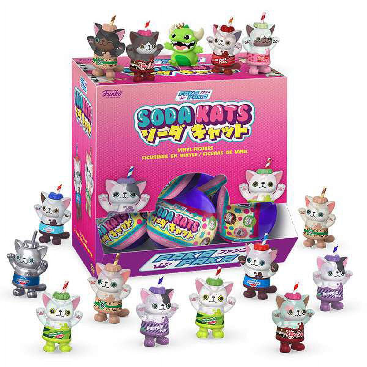 Funko Funko Mini Figure Soda Kats Mystery Box (18 Packs) - Walmart.com