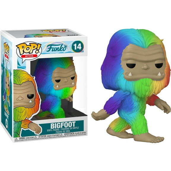 Funko Pop! Myths 14 Rainbow Bigfoot Funko Shop Limited Exclusive Vinyl Figure