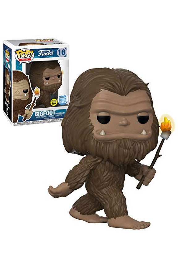 POP! Myths Bigfoot Vinyl Figure (with Marshmallow, Glow-in-the-Dark)