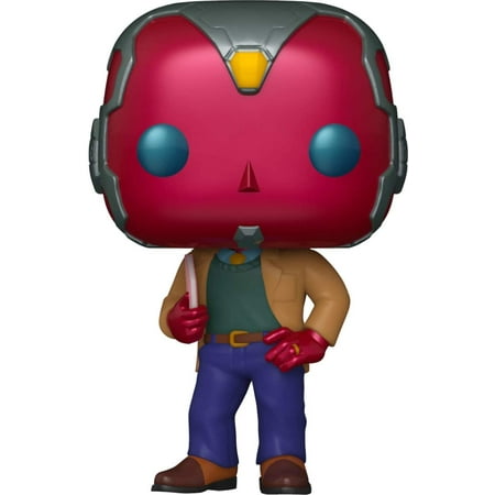 Funko Funko Pop! Marvel Wandavision 70s Vision Exclusive Figure