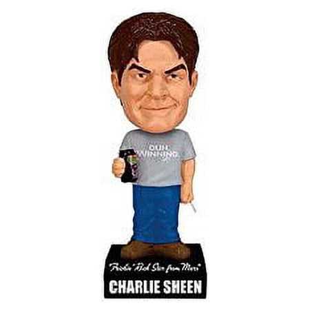 Funko Funko Wacky Wobbler Charlie Sheen Talking Bobble Head