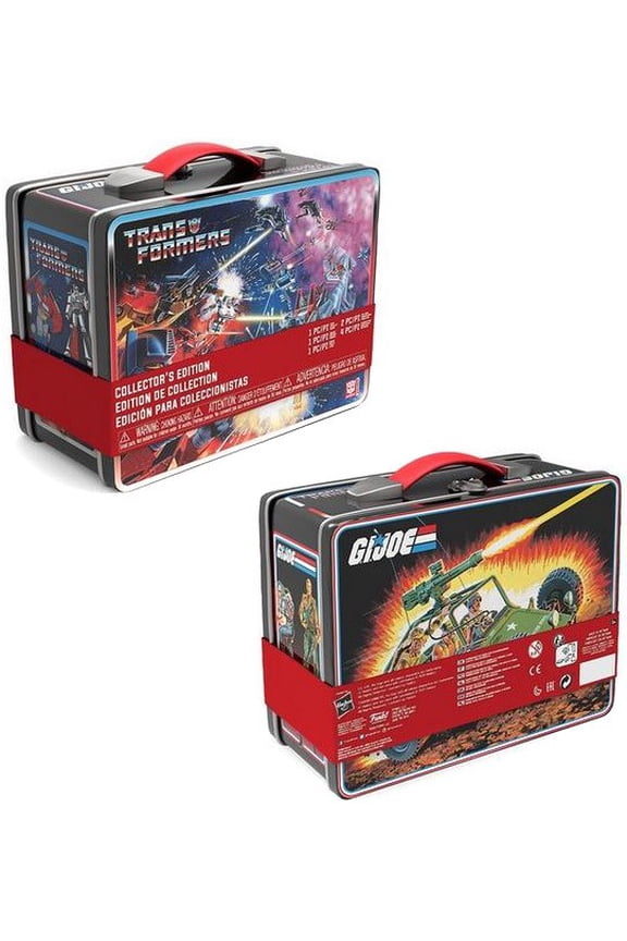 GI Joe vs. Transformers Exclusive Mystery Box [Includes 2 RANDOM Pops, 1 Keychain, Pin Set & More]