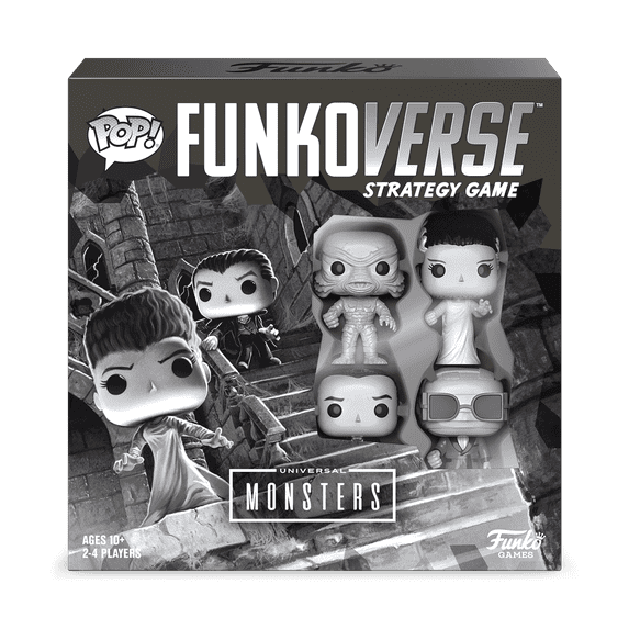 Funko Game: Funkoverse: Universal Monsters 100 4-Pack