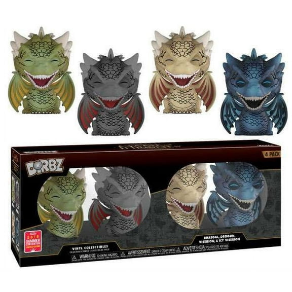 Funko Game of Thrones Dorbz Dragons Vinyl Figure 4-Pack