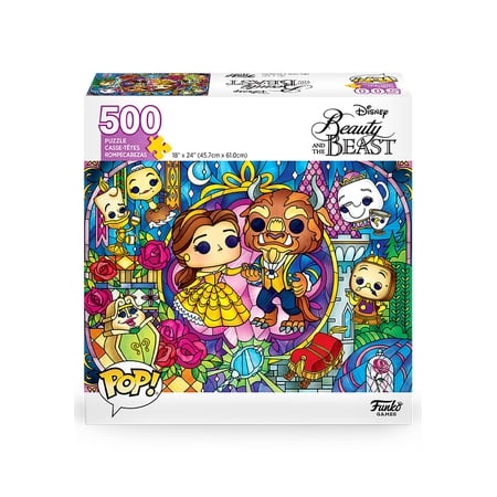 Funko Games - Disney Beauty The Beast 500 Piece Puzzle