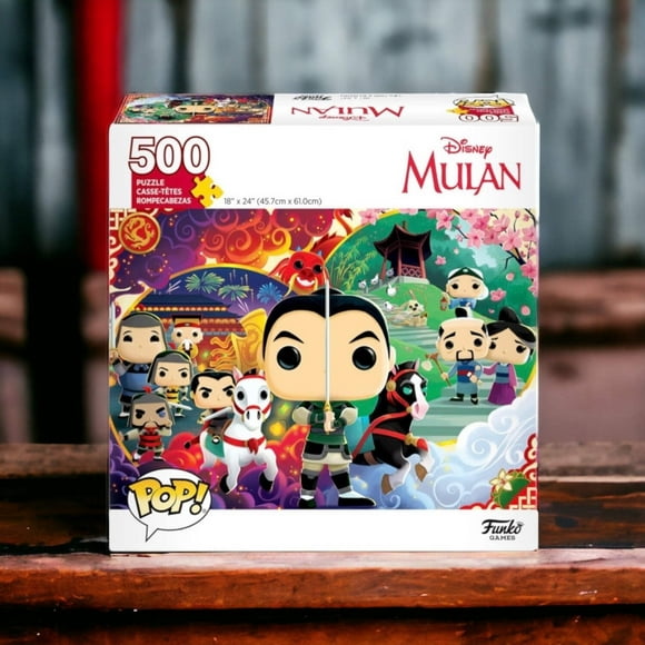 Funko Games - Disney Princesses Mulan 500 Piece Puzzle