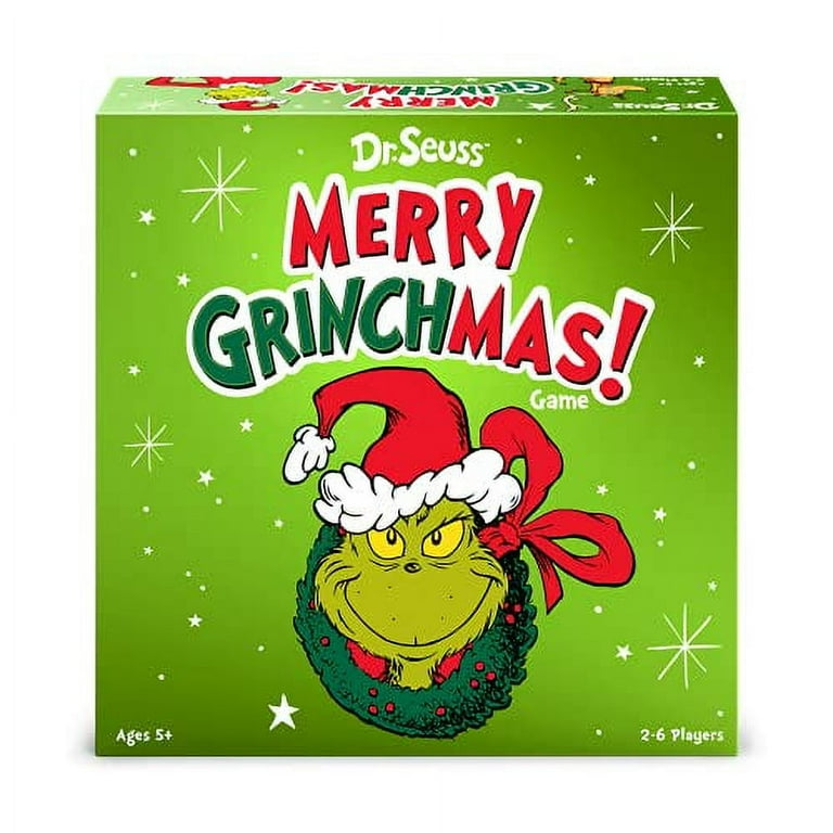 Funko Seuss Merry Grinchmas! Family Game, Ages 5+, 2-6 Players