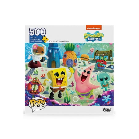 Funko Games - Nickelodeon Spongebob Squarepants and Friends 500 Piece Puzzle
