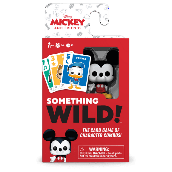 Funko Games: Something Wild Card Game - Mickey and Friends