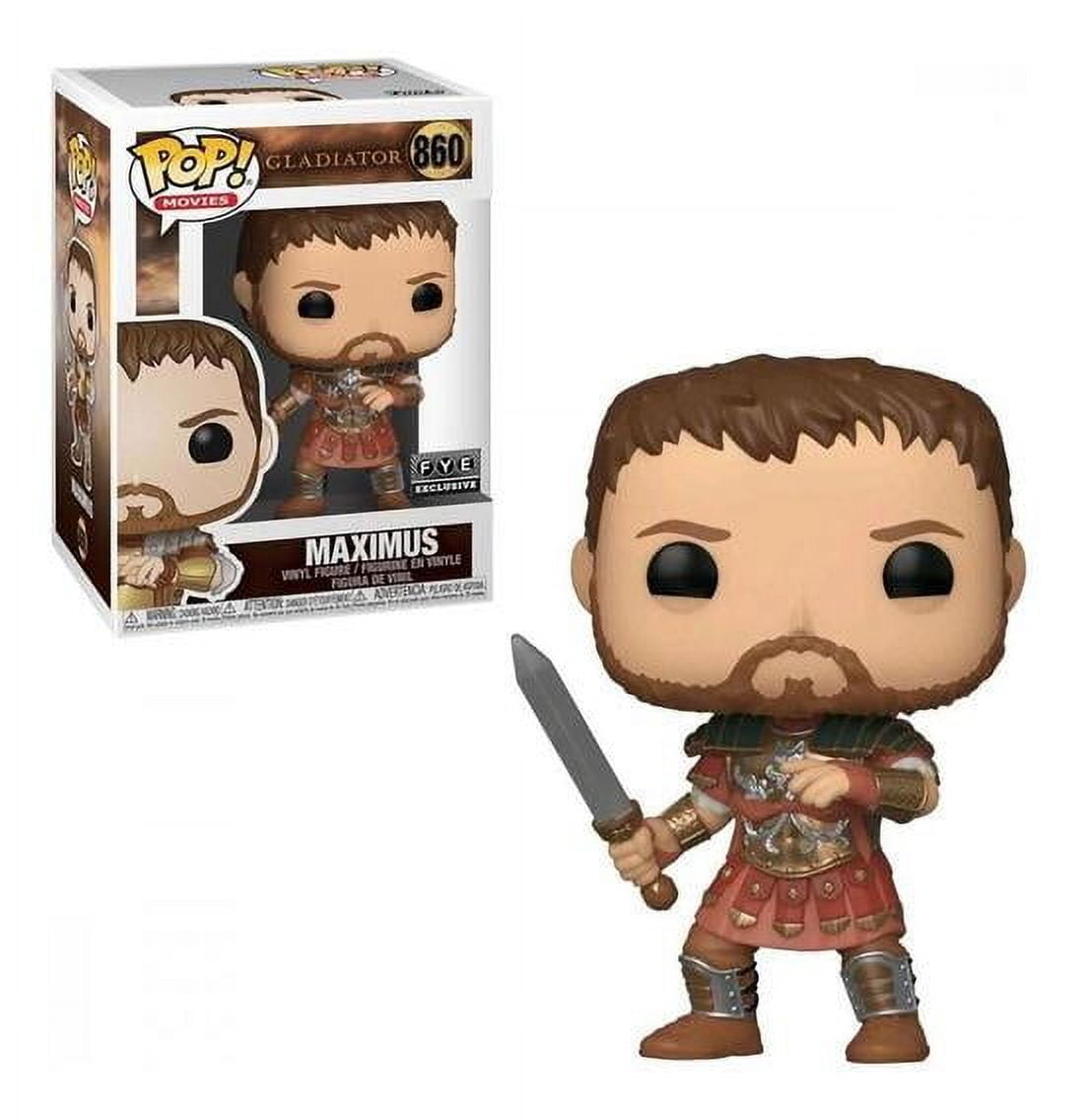 Funko Gladiator POP! Movies Maximus Vinyl Figure (Red Armor