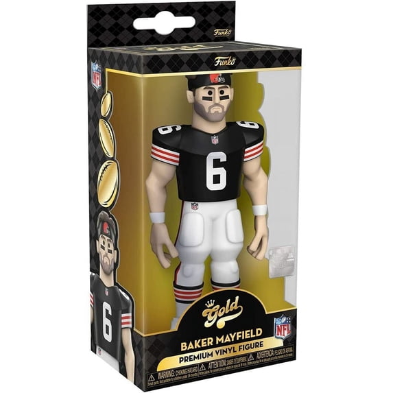 Funko Gold NFL - Baker Mayfield (Home Uniform) - Premium 5" Vinyl Figure Series 1