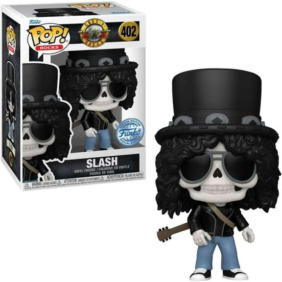 Funko Pop Rocks: Guns N Roses Skeleton Slash Music Exclusive Figure #402!