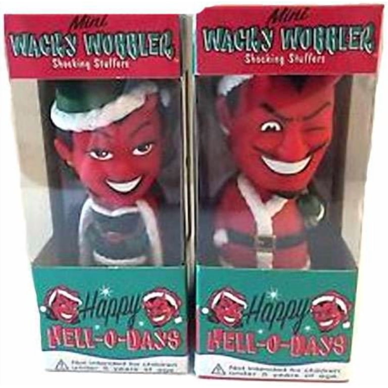 Funko Happy Hell-o-Days Wacky Wobbler El Diablo & Demonique Set of