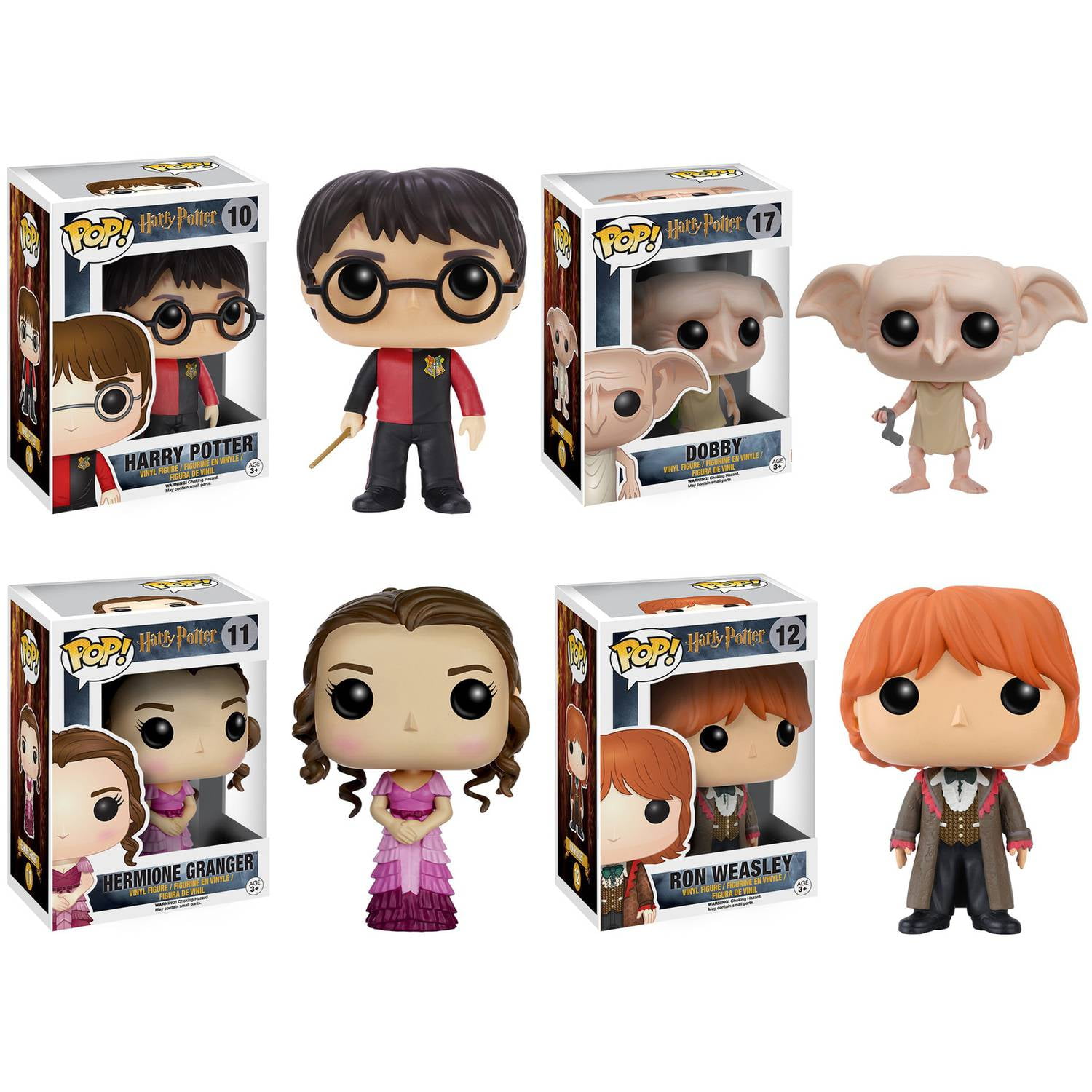 Funko POP! Movie Posters: Harry Potter and the Sorcerer's Stone- Harry  Potter, Ron Weasley and Hermione Granger 69703 - Best Buy