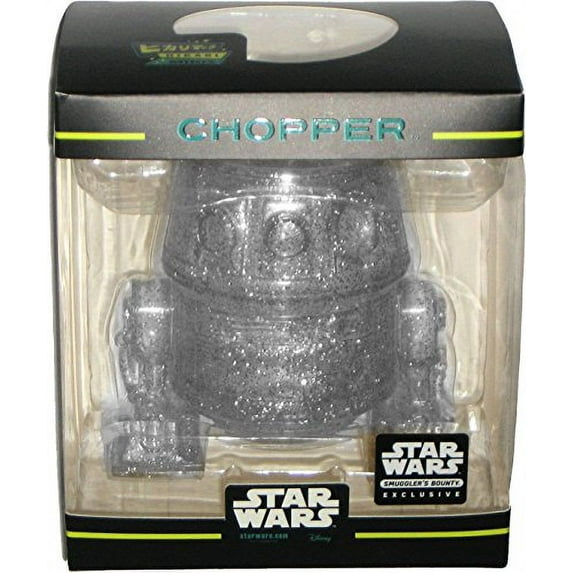 Funko Hikari Minis White/Silver Glitter Chopper Droid Star Wars Rebels Smuggler's Bounty March 2017 Exclusive Vinyl Figure
