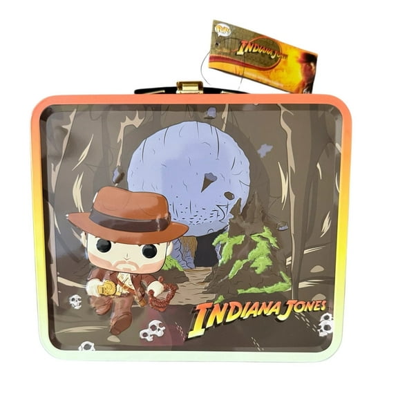 Funko Indiana Jones Embossed Collectible Metal Lunch Box