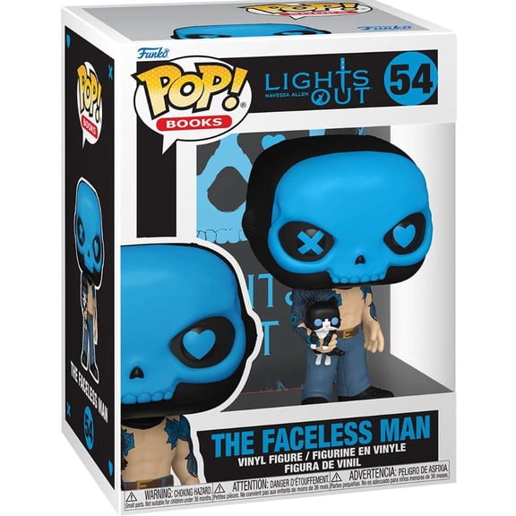 Funko Into Darkness: Lights Out POP! Books The Faceless Man Vinyl Figure