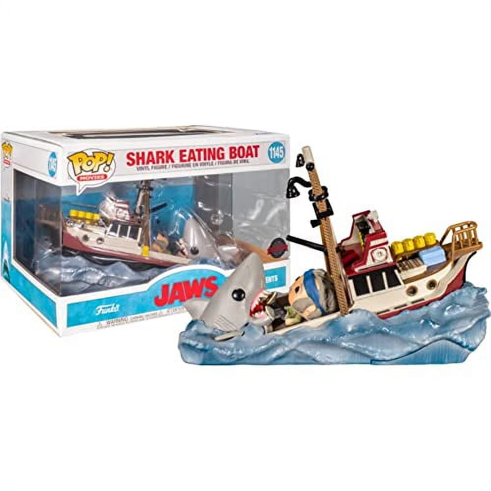 Funko POP Movies Jaws Shark Eating Boat 1145 Movie Moment Vinyl Figure