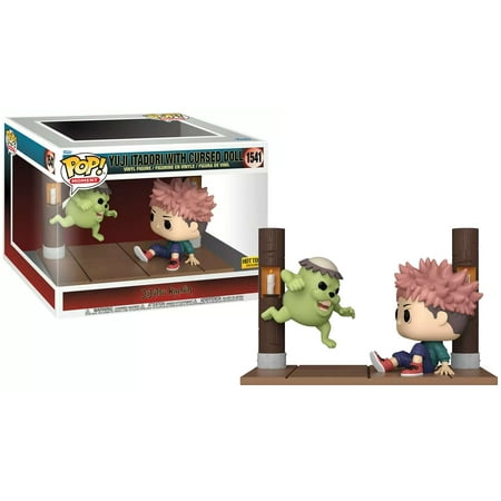 Funko Jujutsu Kaisen POP! Animation Yuji Itadori with Cursed Doll Vinyl Figure