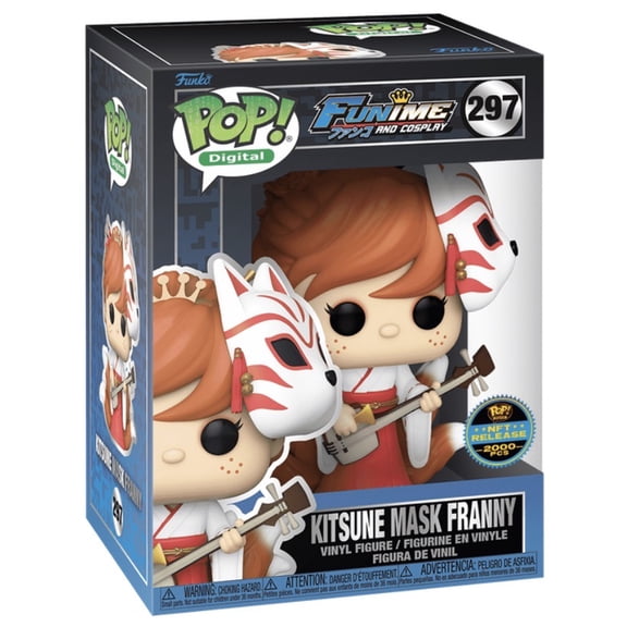 Funko Kitsune Mask Franny 297 Digital NFT Vinyl Figure