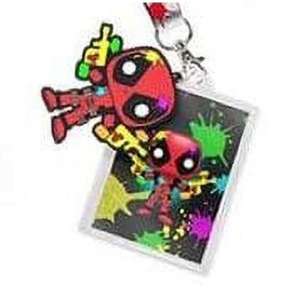 Funko Lanyard & Badgeholder Paintball Deadpool