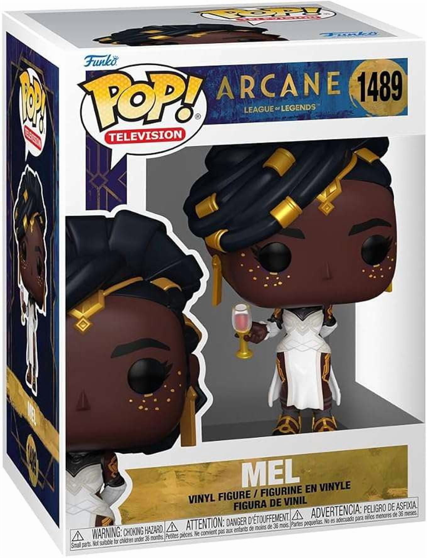 XO Steele Collectibles Bundle: Funko Pop! Television: Arcane League of Legends - Mel # 1489 With Protector