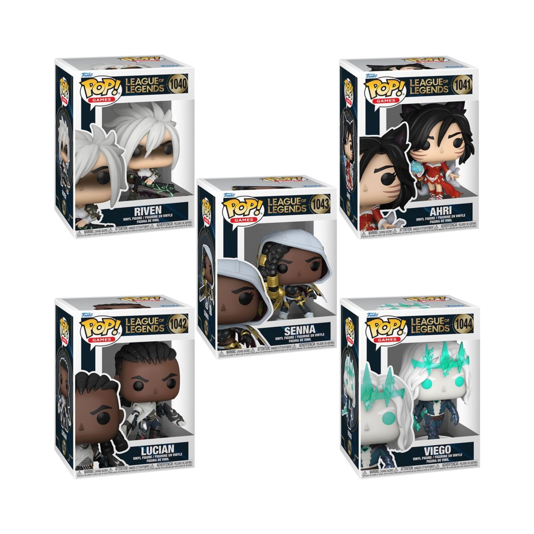 Funko Pop! League of Legends Wave 2 - Set of 5 Collectible