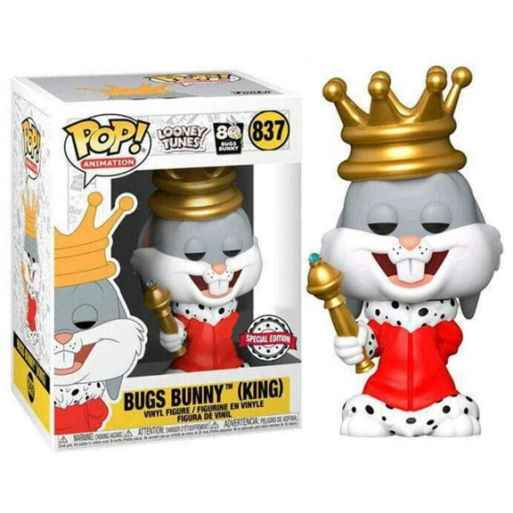 Funko Looney Tunes POP! Animation Bugs Bunny Vinyl Figure (King)