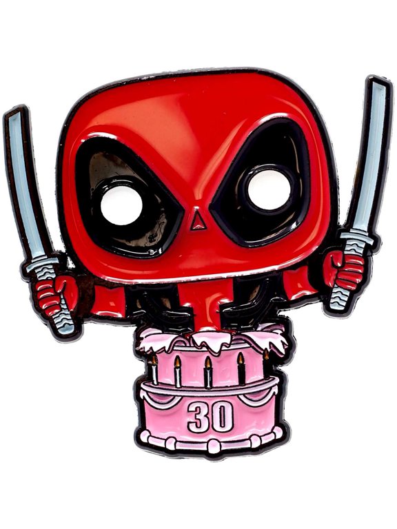Marvel Collector Corps Deadpool 30th Birthday Enamel Pin