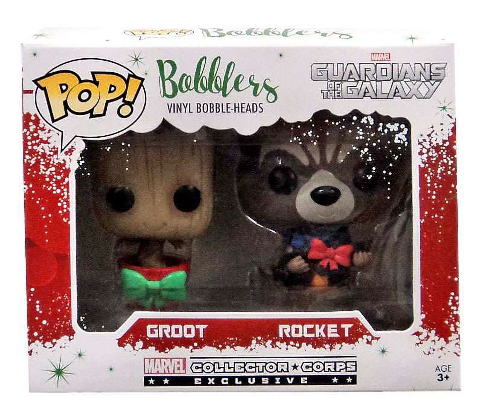 Funko Pop! Marvel Guardian Of The Galaxy Vol. 2 Rocket With Groot Collector  Corps Exclusive Bobble-Head #211 for Women