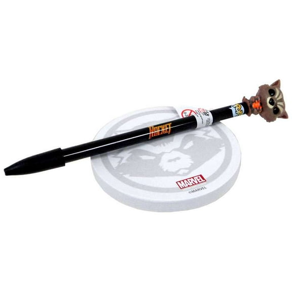 Funko Marvel Collector Corps Rocket Raccoon Pen & Sticky Notes