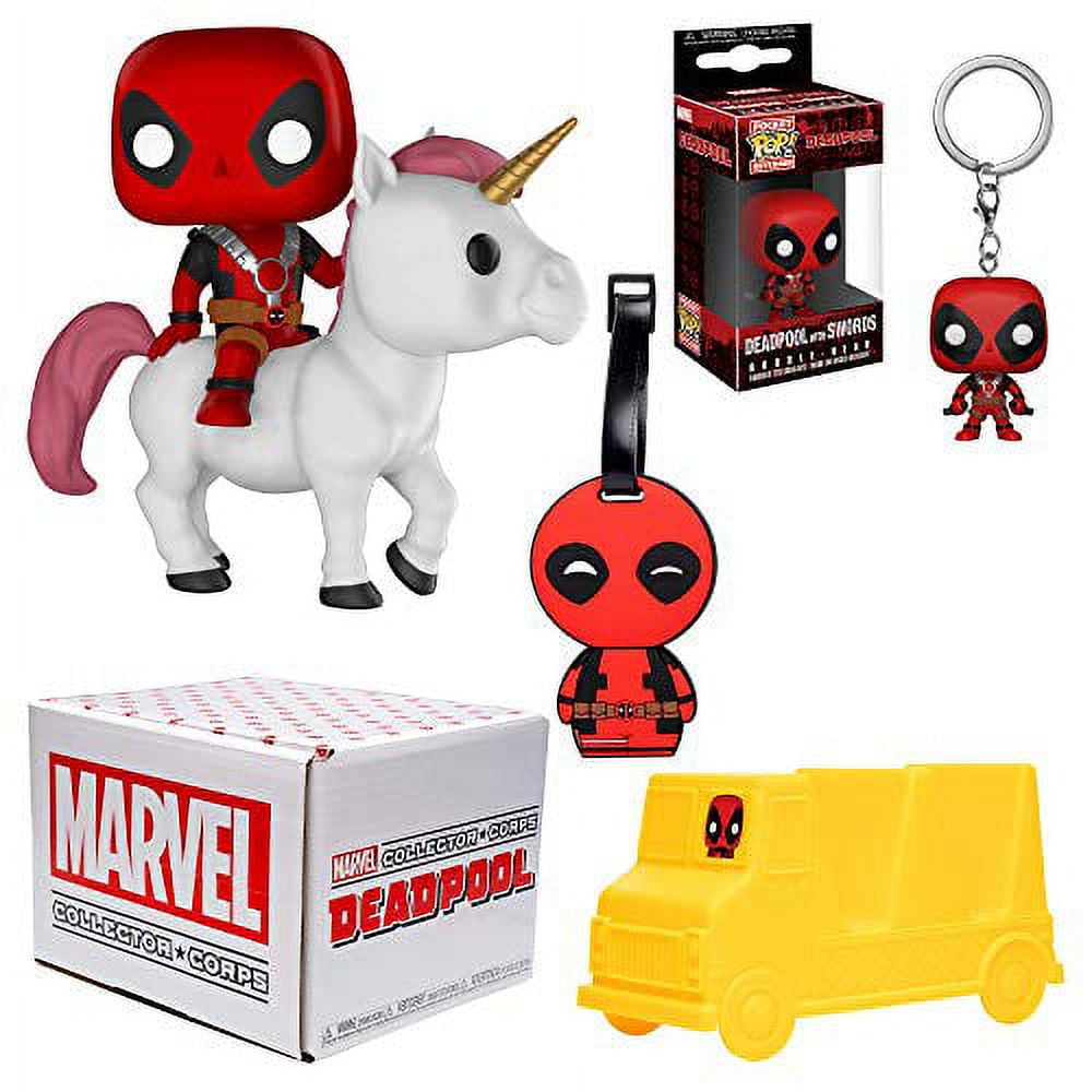 Funko Marvel Collector Corps Subscription Box - Deadpool Theme, July,  Multicolor 
