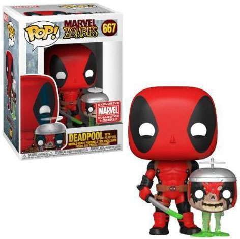 Funko Marvel Deadpool with Deadpool Vinyl Figure, 4