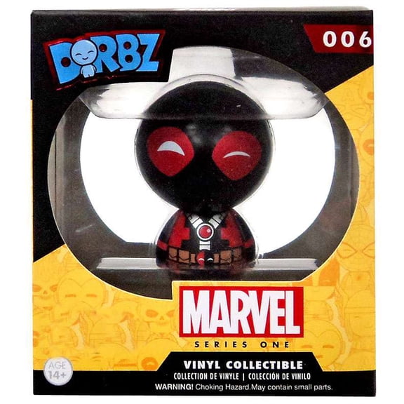 Funko Marvel Dorbz Deadpool Vinyl Figure (Black & Red)