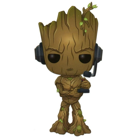 Funko Marvel Groot Sticker (Gamer)