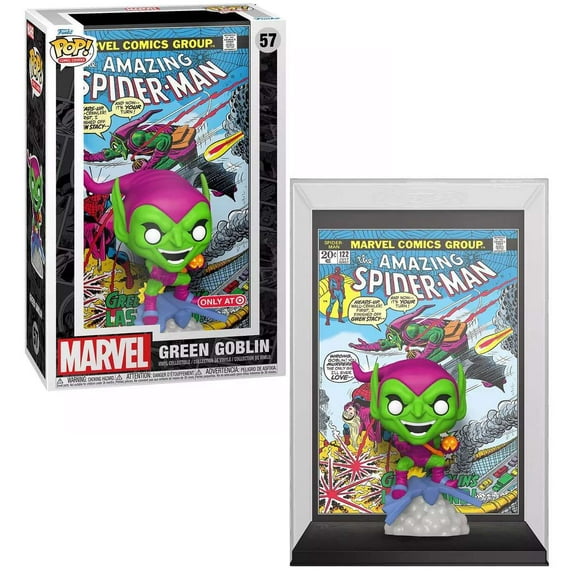 Funko POP Comic Covers Spider-Man Green Goblin 57 Vinyl Figure