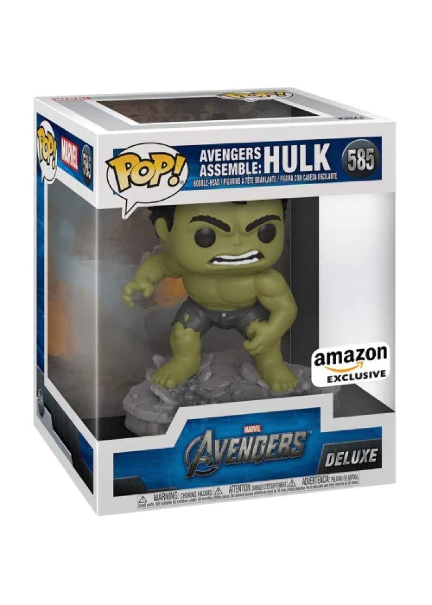 Funko Marvel POP! Deluxe Avengers Assemble: Hulk Vinyl Bobble Head 
